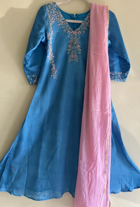 AN185- Premium muslin 2 piece Set