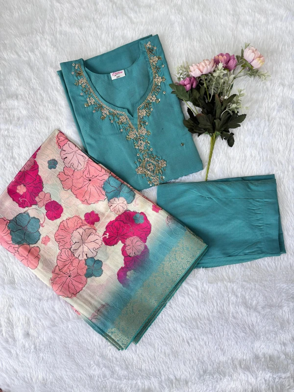 AN163- Soft shimmer 3piece set